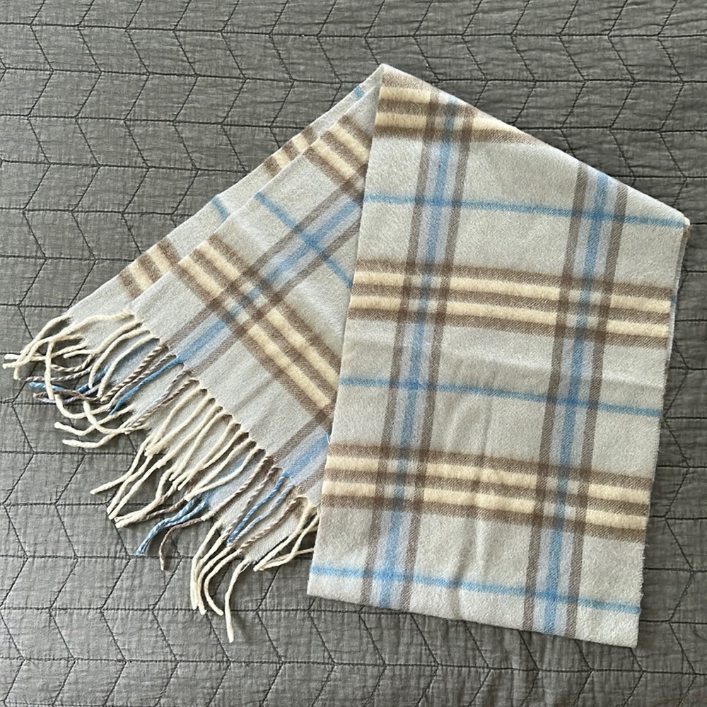 Egon von Furstenburg wool cashmere scarf